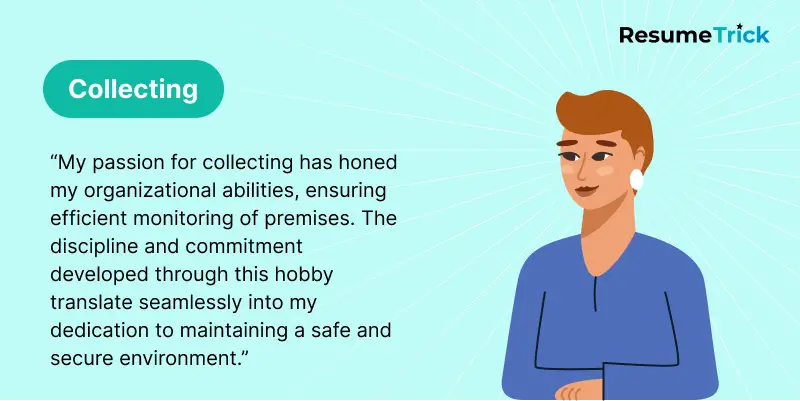 Collecting hobby for resume Collecting hobby for resume