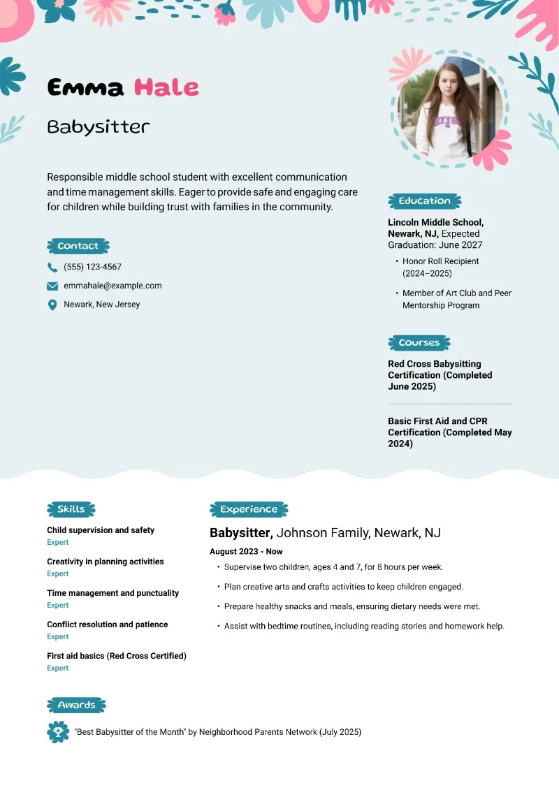 Can You Put Middle School Achievements on a Resume?