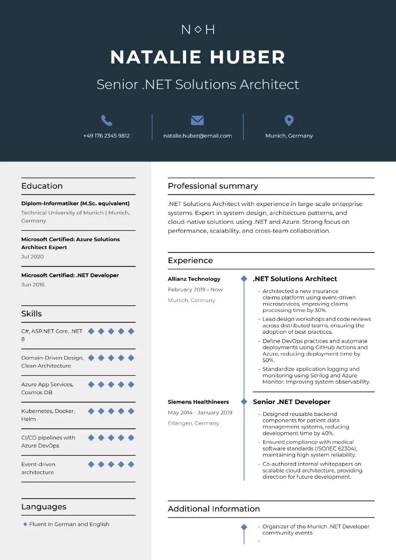 6 Architecture Resume Examples and Templates for 2025
