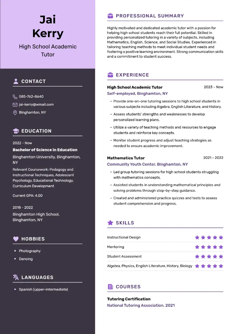 How to Put Self-Employed on a Resume (With Examples)