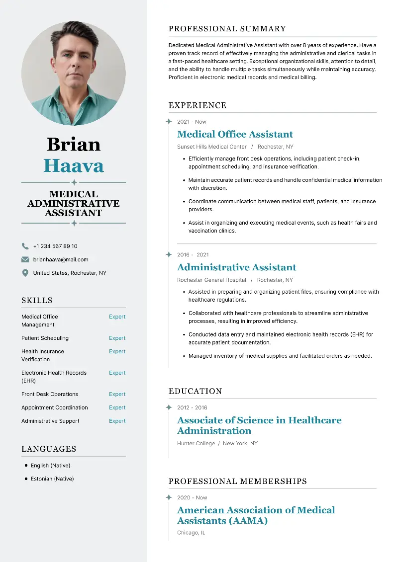 9 Administrative Assistant Resume Examples for 2025