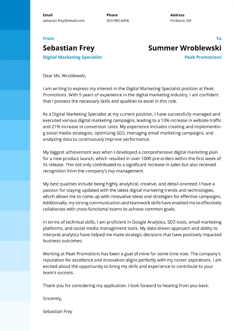 Message to Hiring Manager: Tips and Examples in 2025