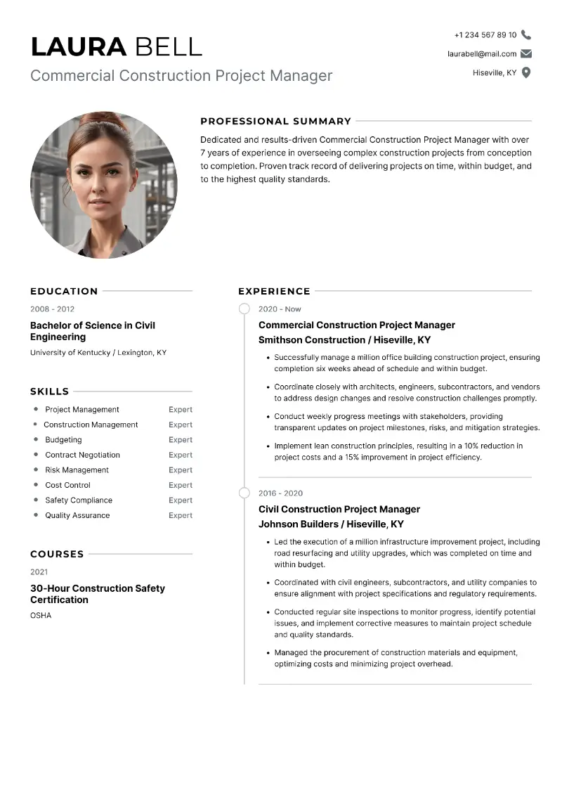 Simple Resume Examples, Templates + Guide for 2025