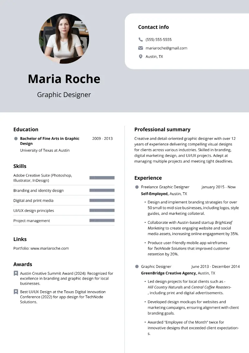 Independent Contractor Resume: Examples and Advice for 2025