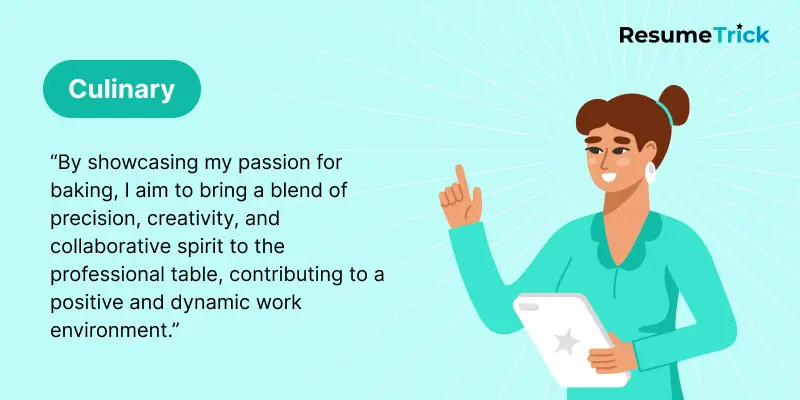 Culinary hobby for resume Culinary hobby for resume