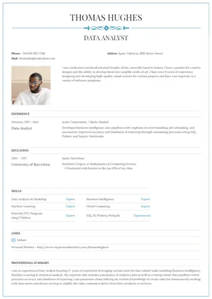 Choose Elegance resume template Choose Elegance resume template