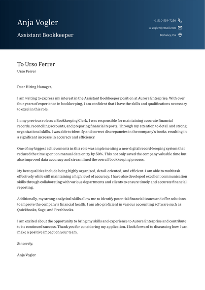 Choose Expert cover letter template Choose Expert cover letter template