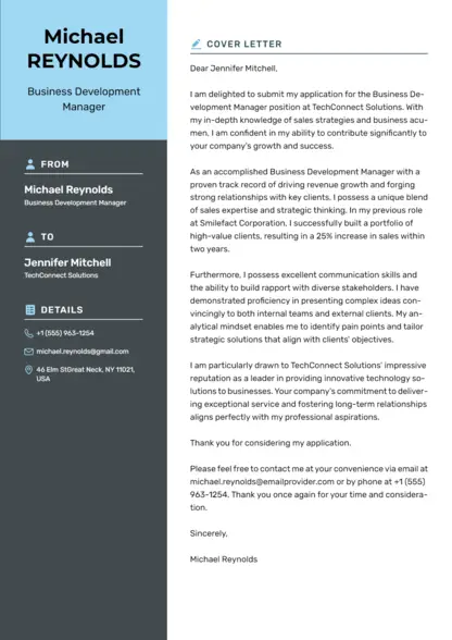 Choose Lucky cover letter template Choose Lucky cover letter template