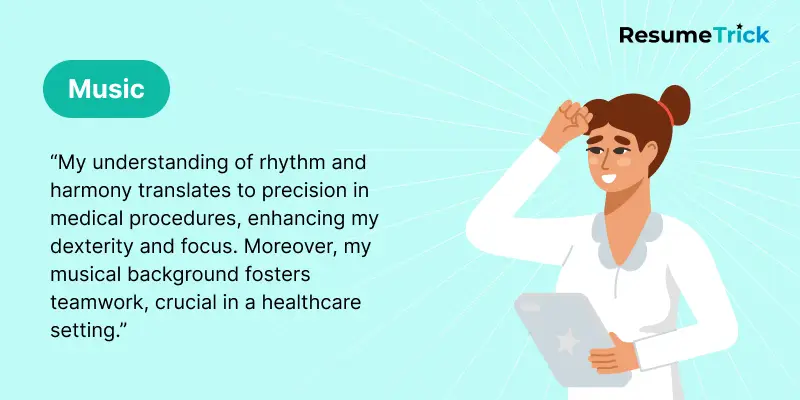 Music as a hobby on resume example Music as a hobby on resume example