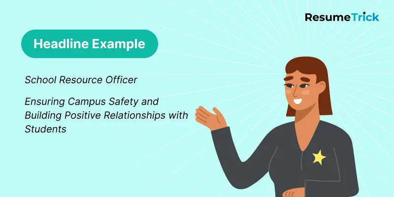 Police resume headline example Police resume headline example