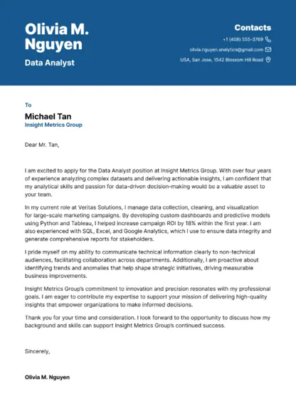 Choose Poster cover letter template Choose Poster cover letter template