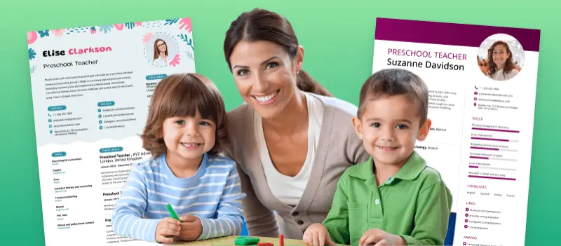 Preschool Teacher Resume Examples for 2025