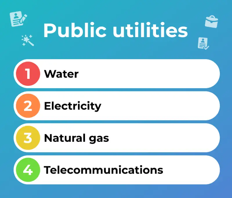 Utilities industry companies