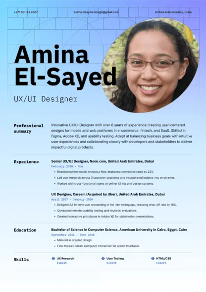 Choose Science resume template Choose Science resume template