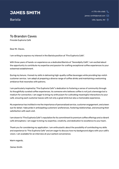Choose Simple cover letter template Choose Simple cover letter template