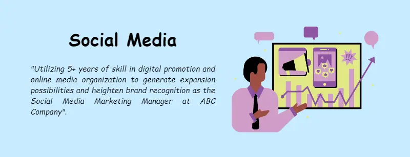 Resume objective examples - social media Resume objective examples - social media