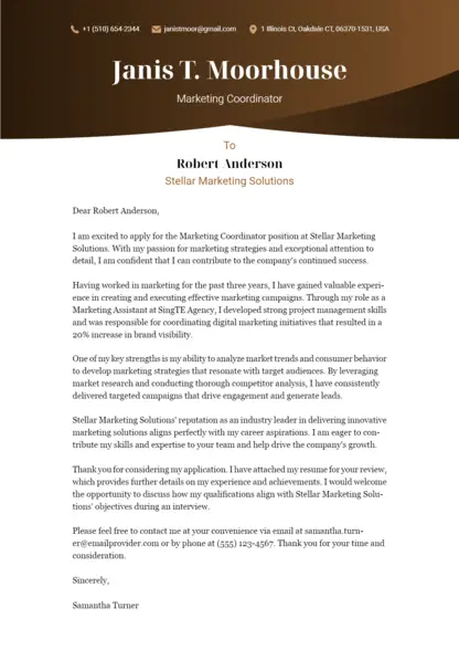 Choose cover letter template color Choose cover letter template color