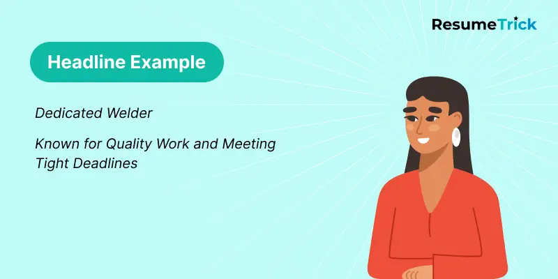 Welder resume headline example Welder resume headline example